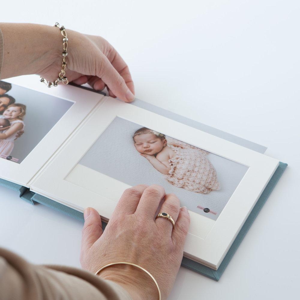 Matted Photo Albums: 7X5" - 10 Photo - HORIZONTAL The Photographer's Toolbox PD Custom Product  The Photographer's Toolbox