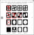 Square Mat IVORY - 20 "sides" with Photo Frame on Cover The Photographer's Toolbox Matted Albums  The Photographer's Toolbox