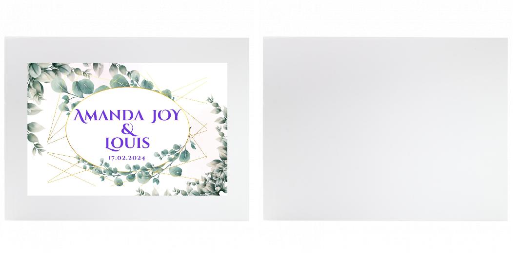 LARGE Gift Box - with FREE lid printing - White or Brown. Can hold a 10x8″ photo album. The Photographer's Toolbox PD Custom Product  The Photographer's Toolbox