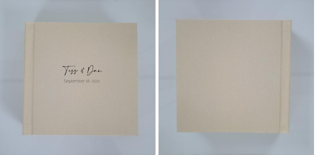 Matted Photo Album - VERSATILE SQUARE- 20 photos The Photographer's Toolbox PD Custom Product  The Photographer's Toolbox