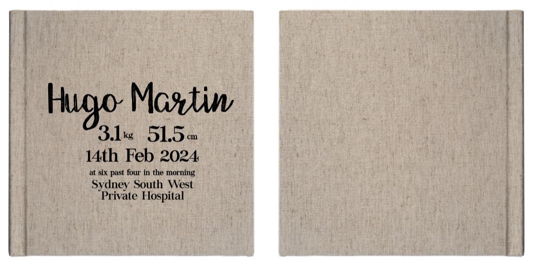 Matted Photo Album - VERSATILE SQUARE - 10 photos The Photographer's Toolbox PD Custom Product  The Photographer's Toolbox