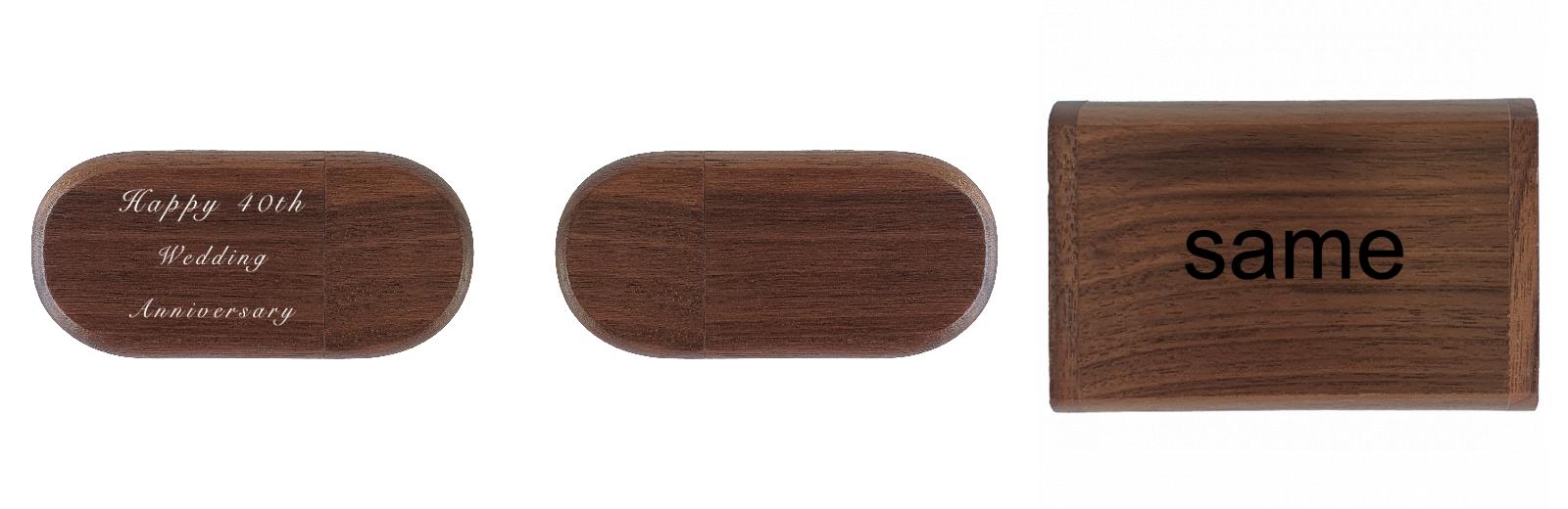 Oval USB with flip top box The Photographer's Toolbox PD Custom Product  The Photographer's Toolbox