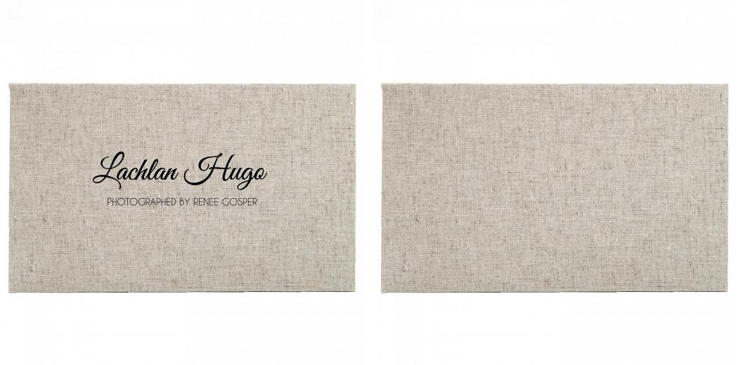 Fabric Print Box With 2 Areas - Can hold 6x4″ & 7x5″ photos. The Photographer's Toolbox PD Custom Product  The Photographer's Toolbox