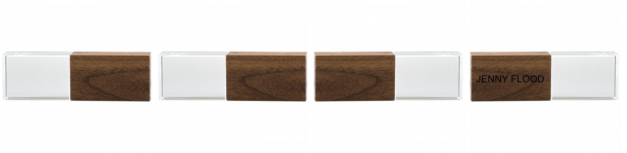 Crystal USB with Maple or Walnut Wood Lid The Photographer's Toolbox PD Custom Product  The Photographer's Toolbox