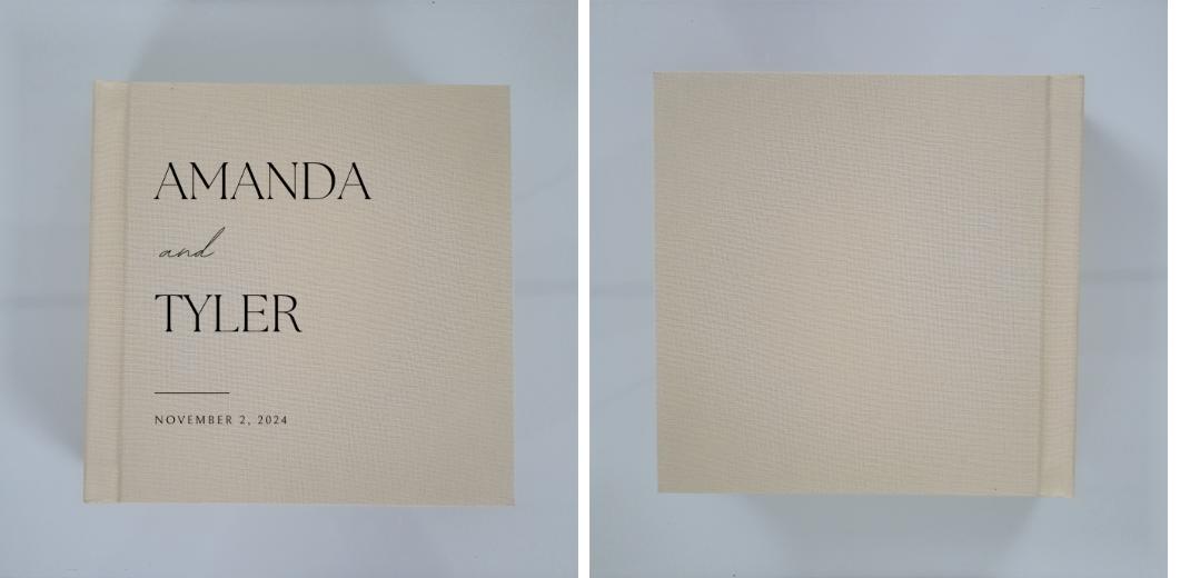 Matted Photo Album - SQUARE - 20 photos The Photographer's Toolbox PD Custom Product  The Photographer's Toolbox