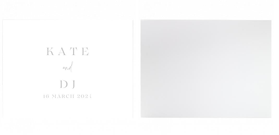 LARGE Gift Box - with FREE lid printing - White or Brown. Can hold a 10x8″ photo album. The Photographer's Toolbox PD Custom Product  The Photographer's Toolbox