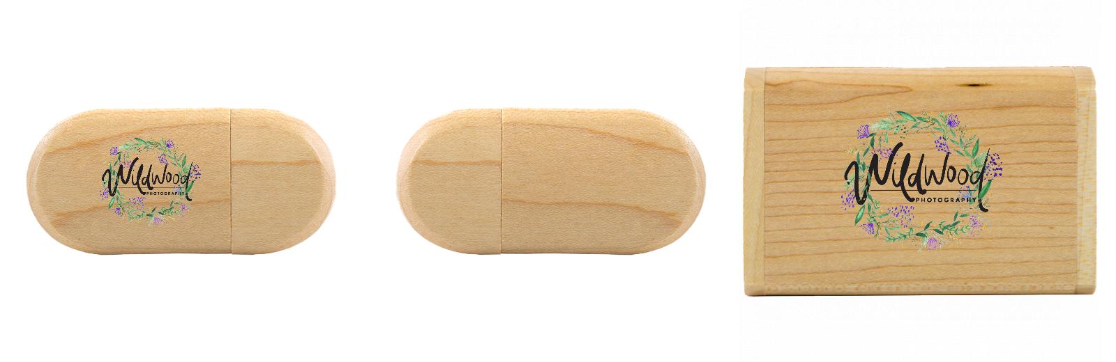 Oval USB with flip top box The Photographer's Toolbox PD Custom Product  The Photographer's Toolbox