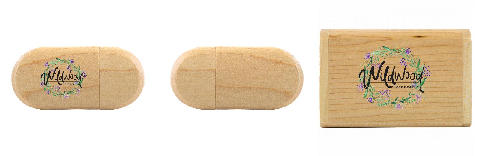 Oval USB with flip top box The Photographer's Toolbox PD Custom Product  The Photographer's Toolbox