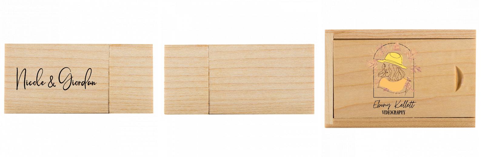 Rectangle USB with slide top box The Photographer's Toolbox PD Custom Product  The Photographer's Toolbox