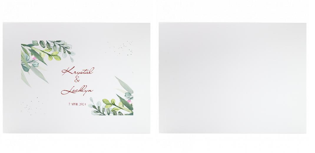 LARGE Gift Box - with FREE lid printing - White or Brown. Can hold a 10x8″ photo album. The Photographer's Toolbox PD Custom Product  The Photographer's Toolbox