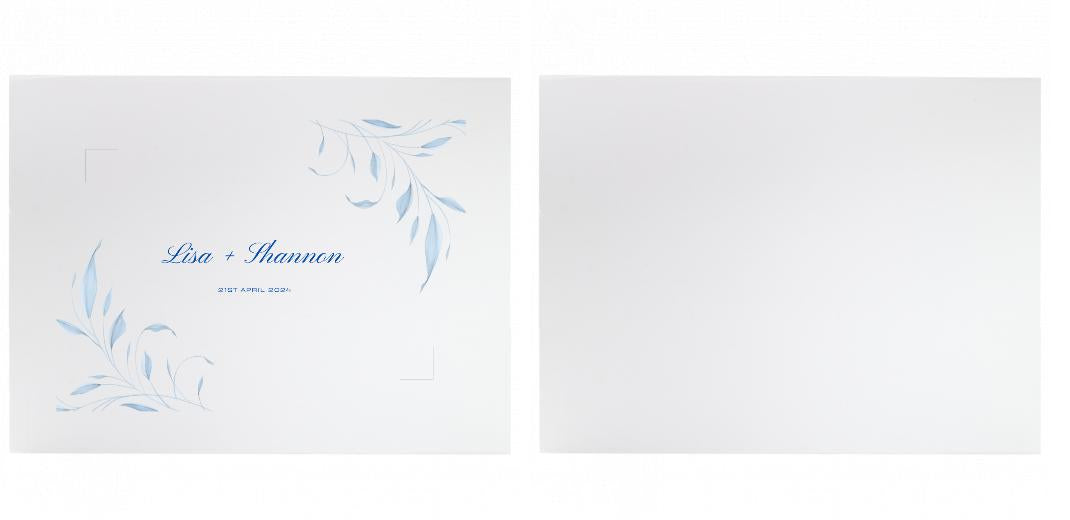 LARGE Gift Box - with FREE lid printing - White or Brown. Can hold a 10x8″ photo album. The Photographer's Toolbox PD Custom Product  The Photographer's Toolbox