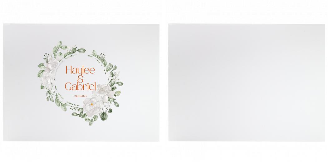 LARGE Gift Box - with FREE lid printing - White or Brown. Can hold a 10x8″ photo album. The Photographer's Toolbox PD Custom Product  The Photographer's Toolbox