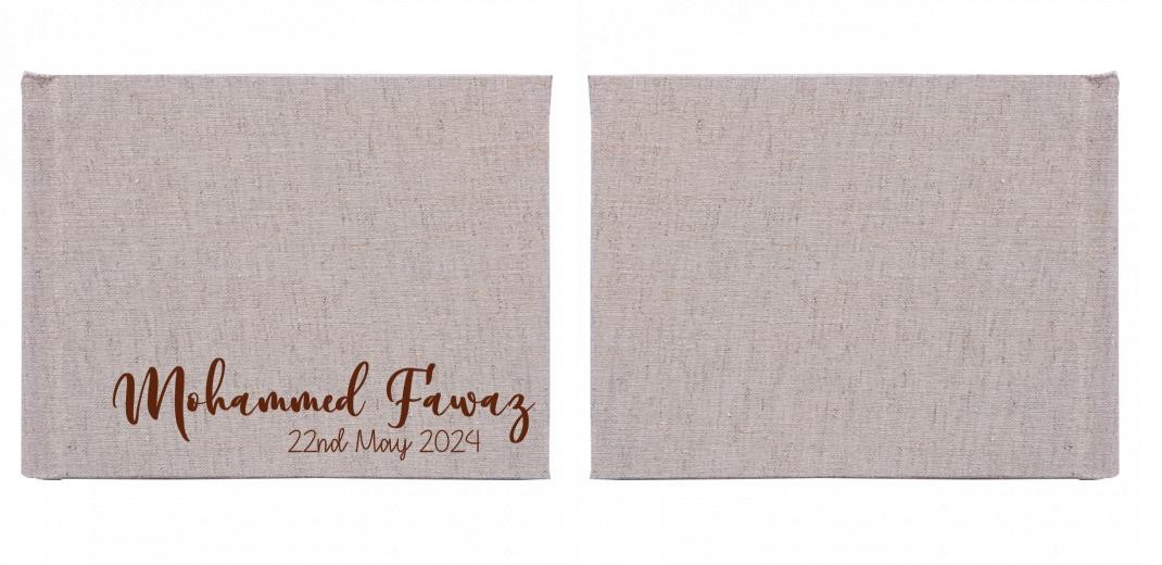 Matted Photo Album: 7X5″ - 20 Photo - HORIZONTAL The Photographer's Toolbox PD Custom Product  The Photographer's Toolbox