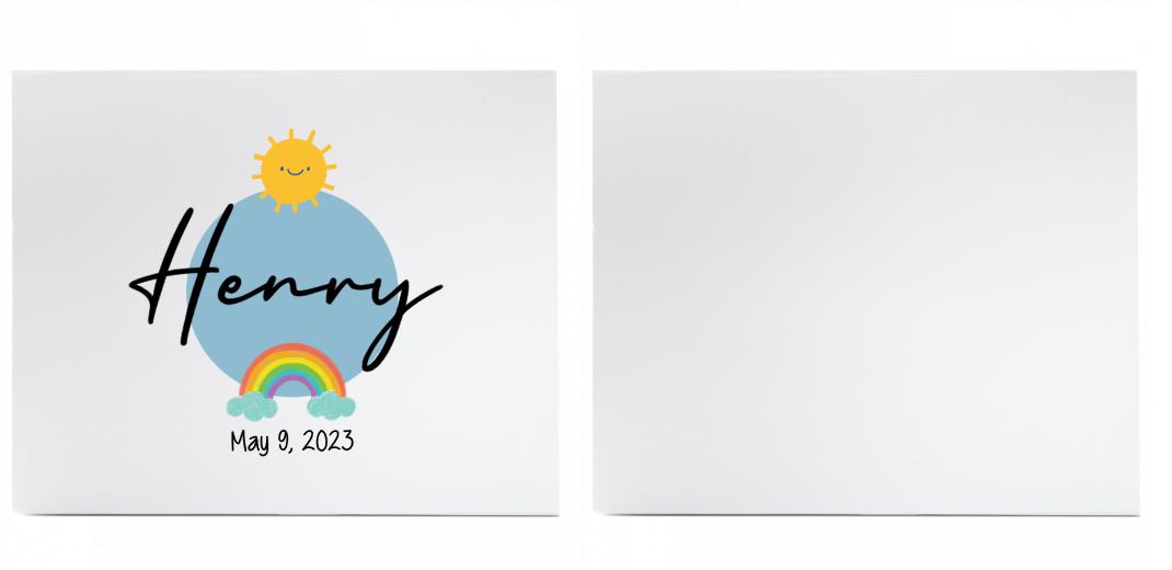 MEDIUM Gift Box - with FREE lid printing - White or Brown.  Can hold 7x5″ photo album. The Photographer's Toolbox PD Custom Product  The Photographer's Toolbox