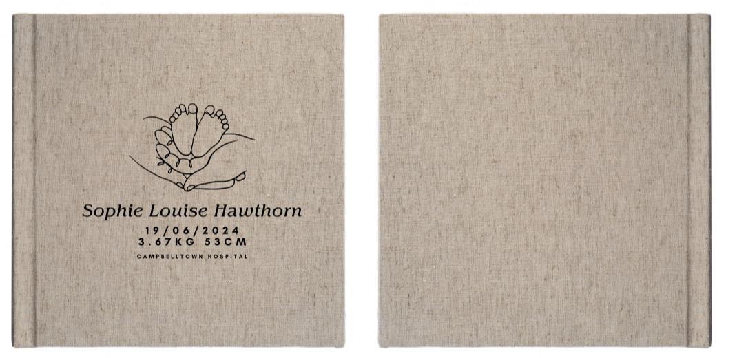 Matted Photo Album -  SQUARE - 10 photos The Photographer's Toolbox PD Custom Product  The Photographer's Toolbox