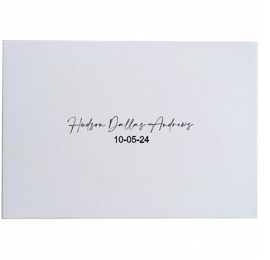 Black or White Print Box with FREE Lid Printing - Can hold 6x4″ or 7x5″ photos. The Photographer's Toolbox PD Custom Product  The Photographer's Toolbox