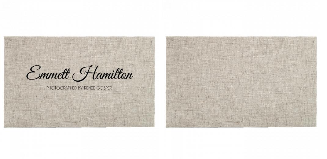 Fabric Print Box With 2 Areas - Can hold 6x4″ & 7x5″ photos. The Photographer's Toolbox PD Custom Product  The Photographer's Toolbox