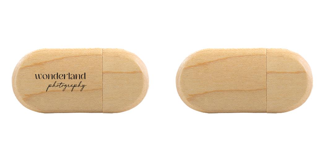 Oval USB Without Box The Photographer's Toolbox PD Custom Product  The Photographer's Toolbox