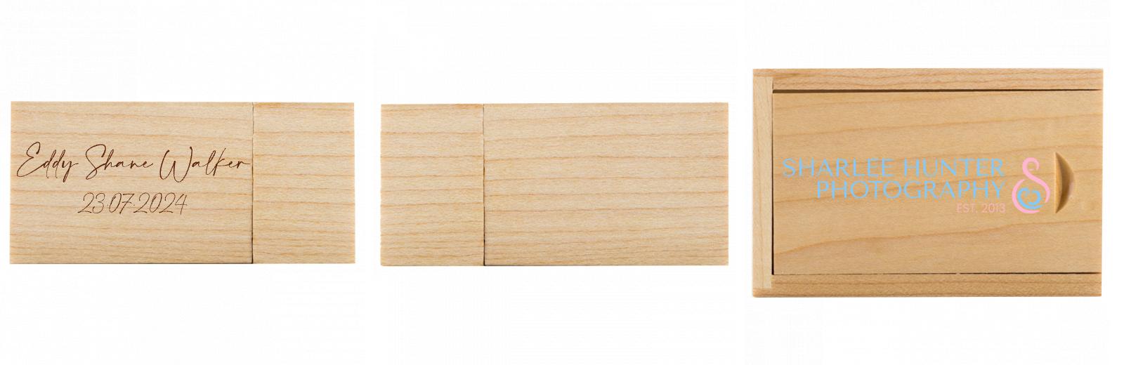 Rectangle USB with slide top box The Photographer's Toolbox PD Custom Product  The Photographer's Toolbox