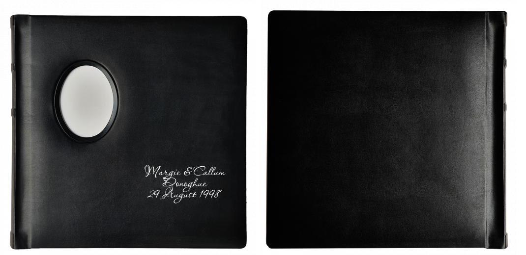 Square Mat BLACK - 20, 24, or 30 ″sides″ with photo frame on cover The Photographer's Toolbox PD Custom Product  The Photographer's Toolbox