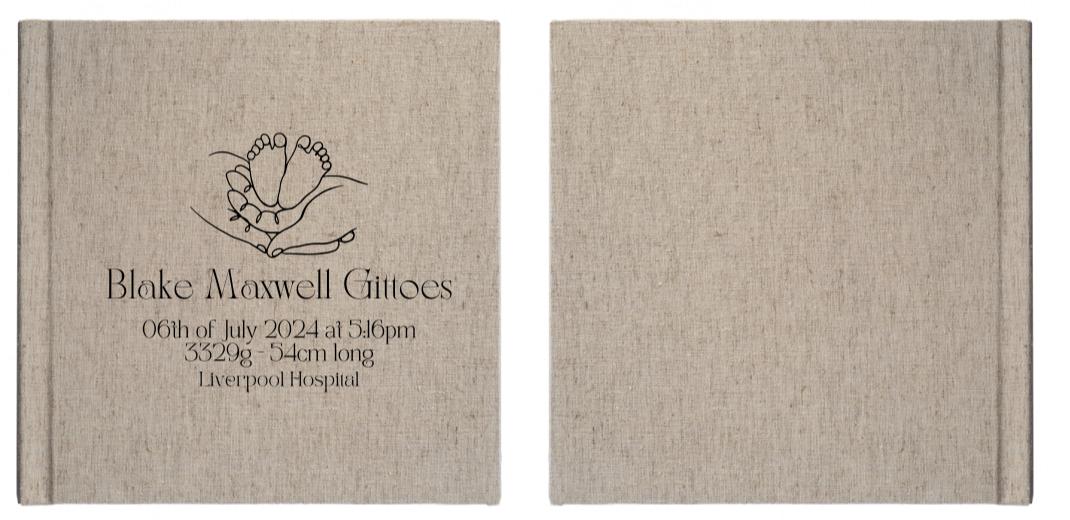 Matted Photo Album -  SQUARE - 10 photos The Photographer's Toolbox PD Custom Product  The Photographer's Toolbox