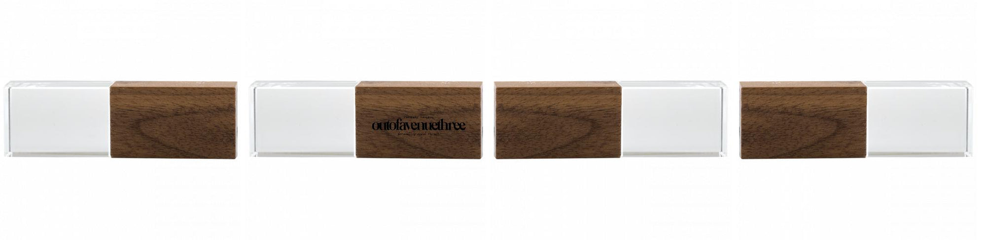 Crystal USB with Maple or Walnut Wood Lid The Photographer's Toolbox PD Custom Product  The Photographer's Toolbox