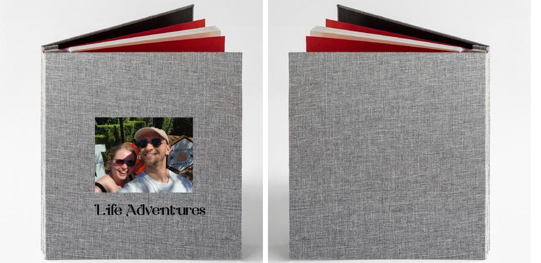 Photo Album: Self Adhesive -Fabric Cover The Photographer's Toolbox PD Custom Product  The Photographer's Toolbox