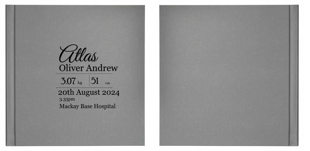 Matted Photo Album - SQUARE - 20 photos The Photographer's Toolbox PD Custom Product  The Photographer's Toolbox