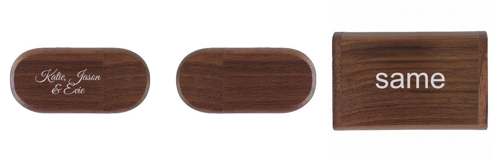 Oval USB with flip top box The Photographer's Toolbox PD Custom Product  The Photographer's Toolbox