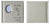 Square Mat IVORY - 24 ″sides″ with Photo Frame on Cover The Photographer's Toolbox PD Custom Product  The Photographer's Toolbox