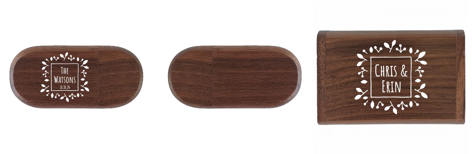 Oval USB with flip top box The Photographer's Toolbox PD Custom Product  The Photographer's Toolbox