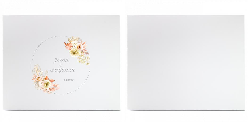 MEDIUM Gift Box - with FREE lid printing - White or Brown.  Can hold 7x5″ photo album. The Photographer's Toolbox PD Custom Product  The Photographer's Toolbox