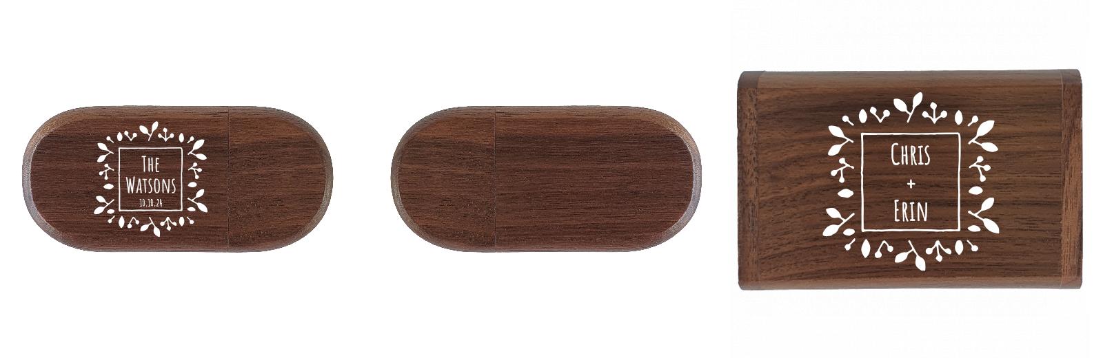 Oval USB with flip top box The Photographer's Toolbox PD Custom Product  The Photographer's Toolbox