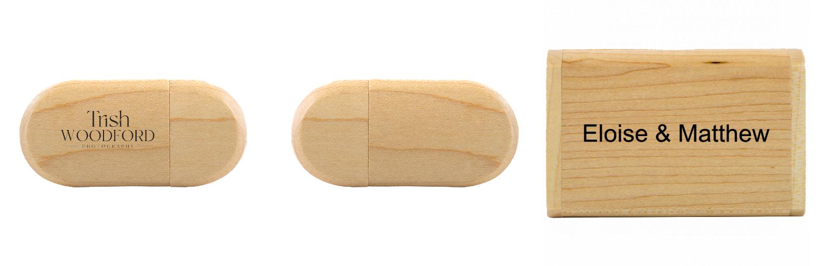 Oval USB with flip top box The Photographer's Toolbox PD Custom Product  The Photographer's Toolbox