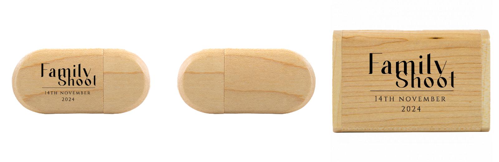 Oval USB with flip top box The Photographer's Toolbox PD Custom Product  The Photographer's Toolbox