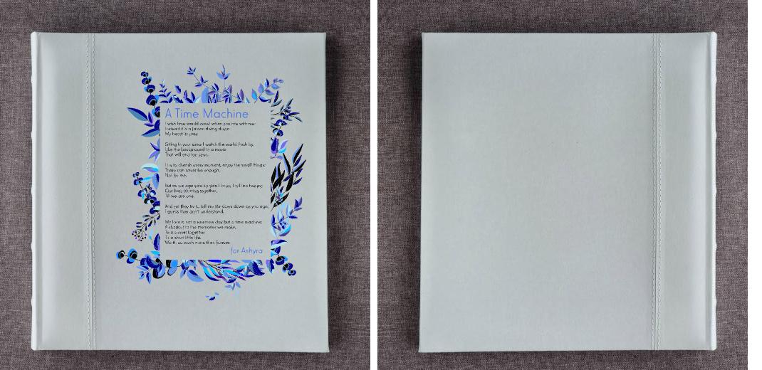 Dry Mount Photo Album - White: 25 pages (50 Sides) The Photographer's Toolbox PD Custom Product  The Photographer's Toolbox