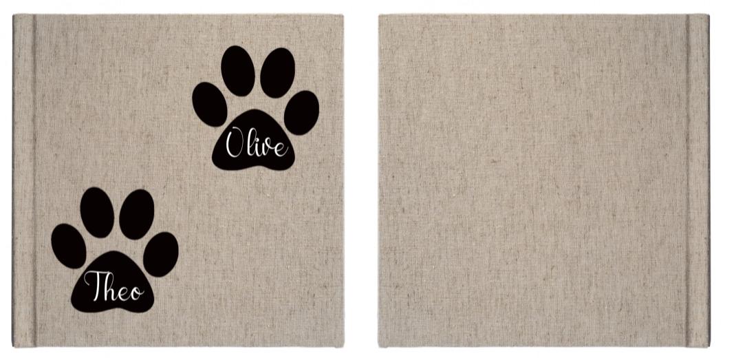 Matted Photo Album -  SQUARE - 10 photos The Photographer's Toolbox PD Custom Product  The Photographer's Toolbox