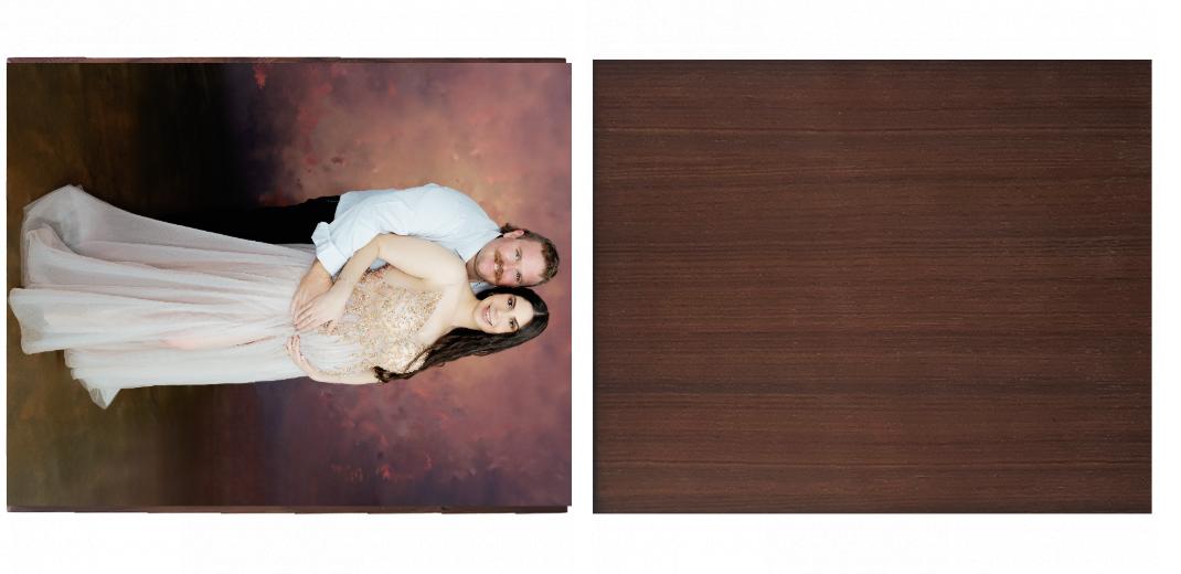 Wooden Box - Large Rectangle 'Walnut' (Can hold 6x4″, 7x5″, 6x8″, 10x8″ photos) The Photographer's Toolbox PD Custom Product  The Photographer's Toolbox