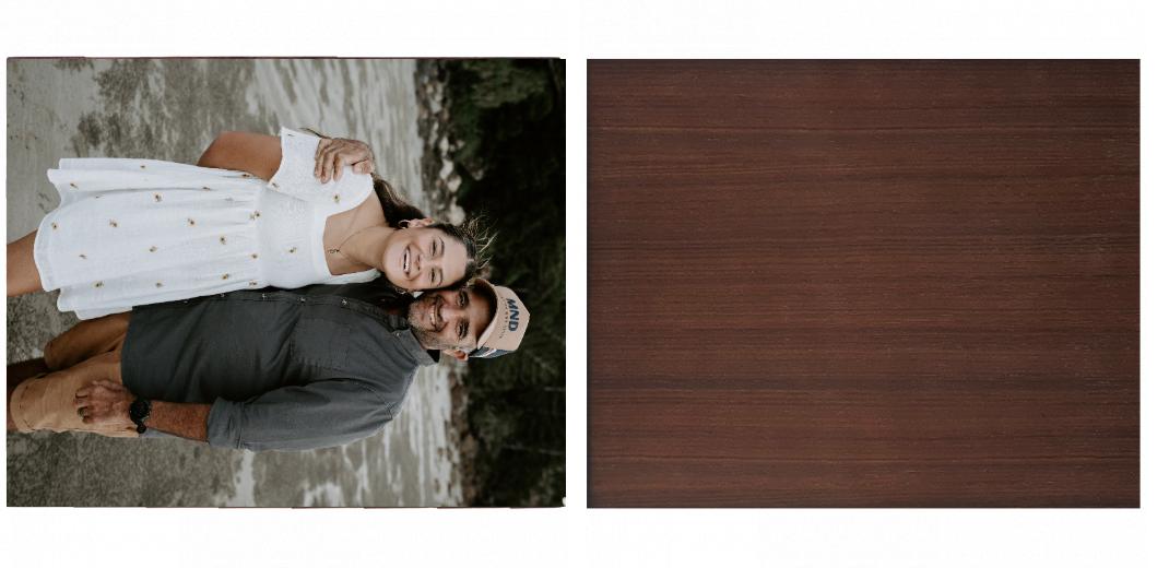 Wooden Box - Large Rectangle 'Walnut' (Can hold 6x4″, 7x5″, 6x8″, 10x8″ photos) The Photographer's Toolbox PD Custom Product  The Photographer's Toolbox