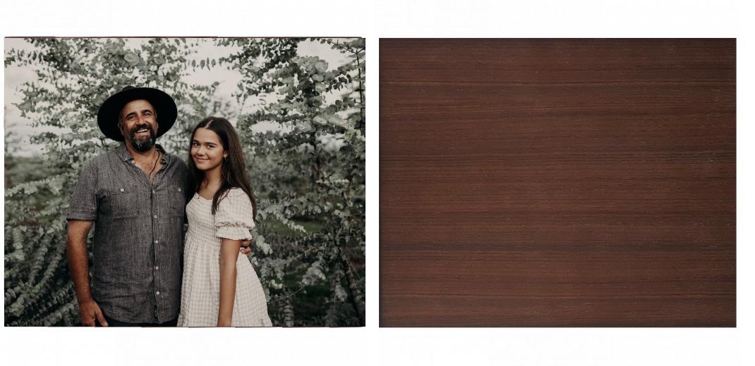 Wooden Box - Large Rectangle 'Walnut' (Can hold 6x4″, 7x5″, 6x8″, 10x8″ photos) The Photographer's Toolbox PD Custom Product  The Photographer's Toolbox