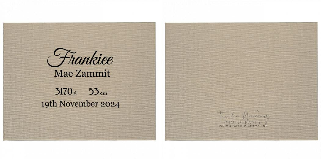 Medium Portrait Box: Can hold 6x4&#34; or 7x5&#34; - (optional space underneath) The Photographer's Toolbox PD Custom Product  The Photographer's Toolbox