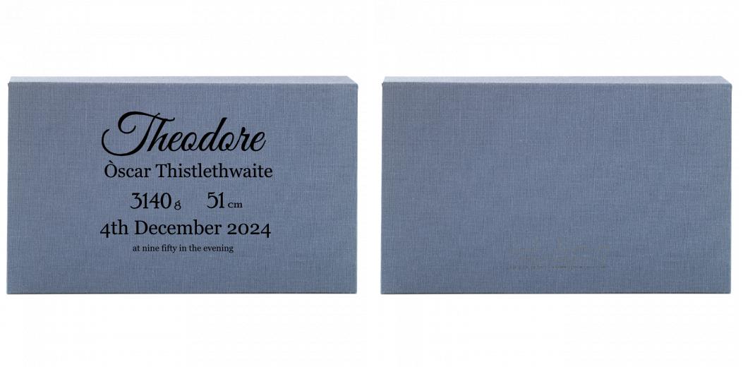 Fabric Print Box With 2 Areas - Can hold 6x4&#34; & 7x5&#34; photos. The Photographer's Toolbox PD Custom Product  The Photographer's Toolbox