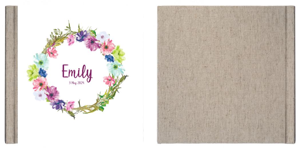 Matted Photo Album - SQUARE - 20 photos