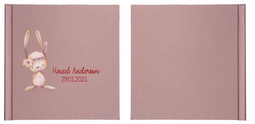 Matted Photo Album - SQUARE - 20 photos