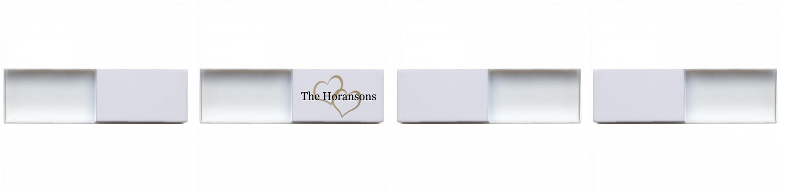 Crystal USB with a metal lid