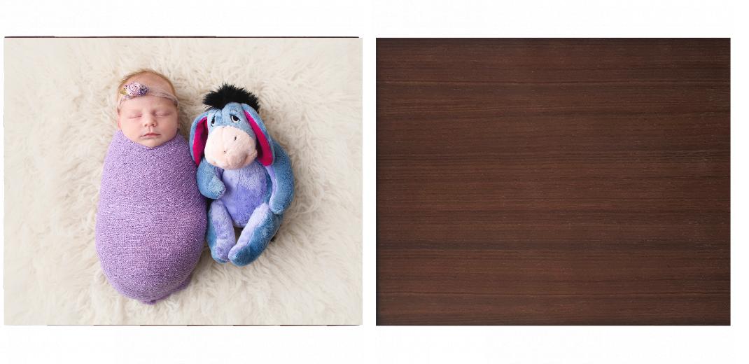 Wooden Box - Large Rectangle &#39;Walnut&#39; (Can hold 6x4&#34;, 7x5&#34;, 6x8&#34;, 10x8&#34; photos)