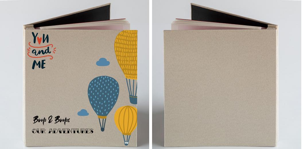 Photo Album: Self Adhesive -Fabric Cover