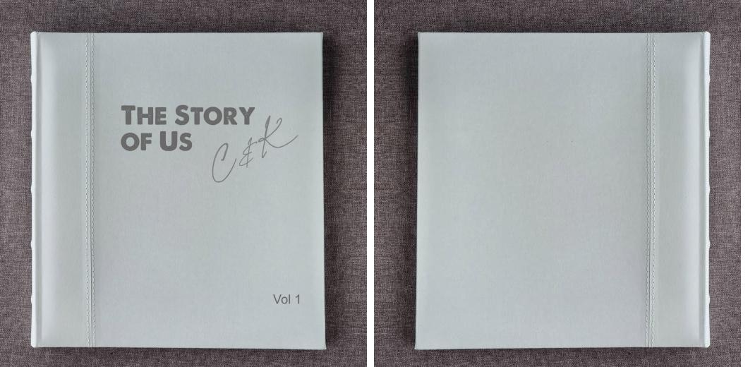 Dry Mount Photo Album - White: 25 pages (50 Sides)