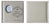 Square Mat IVORY - 24 &#34;sides&#34; with Photo Frame on Cover