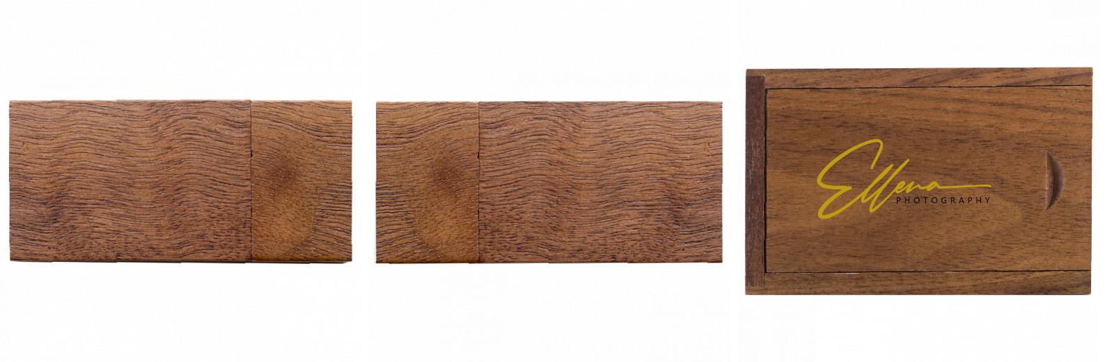 Rectangle USB with slide top box